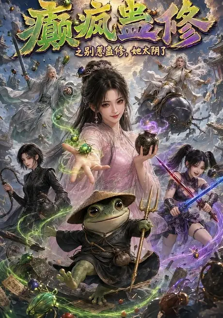 《癫疯蛊修之别惹蛊修，她太阴了（101集）（夸克网盘）》短剧封面