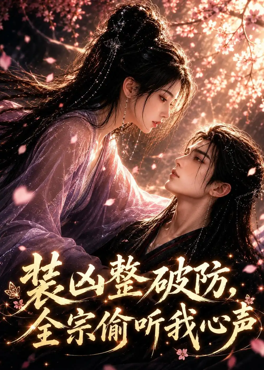 《装凶整破防,全宗偷听我心声(44集)(夸克网盘)》短剧封面