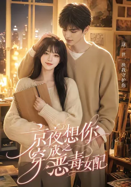 《京夜想你之穿成恶毒女配（47集）（夸克网盘）》短剧封面