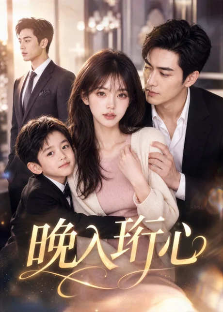 《晚入珩心（34集） AI短剧 (2026)》短剧封面