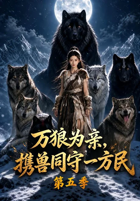 《万狼为亲，携兽同守一方民第五季（147集）（夸克网盘）》短剧封面