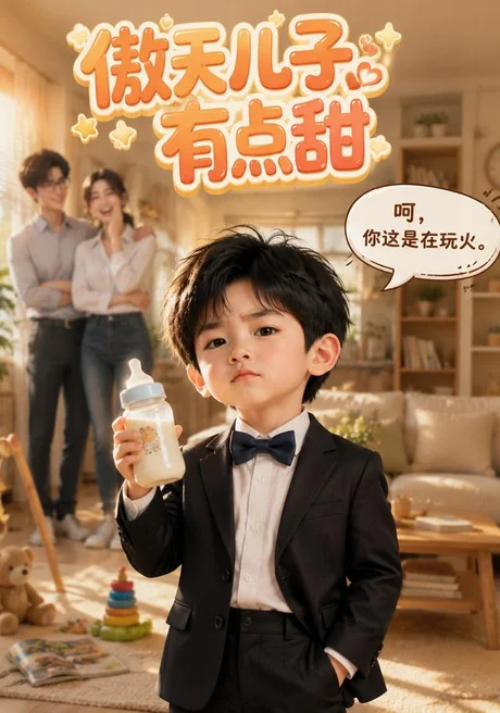 《傲天儿子有点甜（29集）（百度网盘）》短剧封面