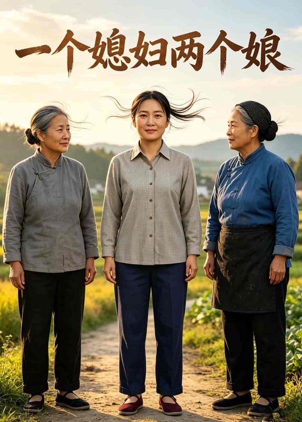 《一个媳妇两个娘（60集）Ai短剧（百度网盘）》短剧封面