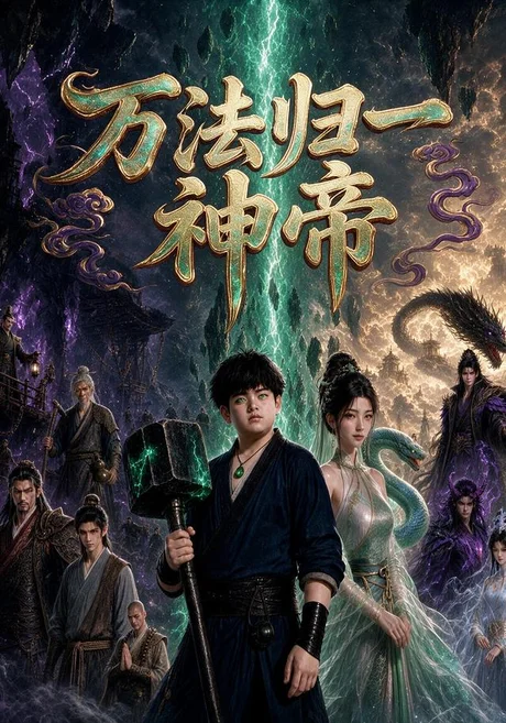 《万法归一神帝（179集）AI短剧（夸克网盘）》短剧封面