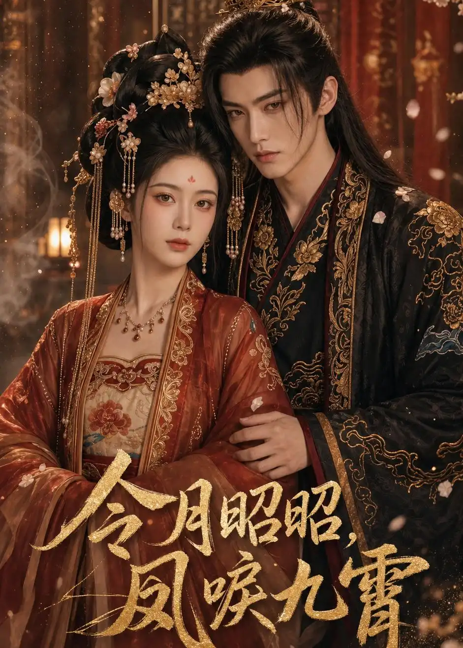 《令月昭昭，凤唳九霄（54集）（夸克网盘）》短剧封面