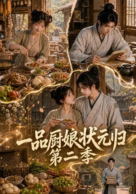 《一品厨娘状元归：第二季（60集）（夸克网盘）》短剧封面