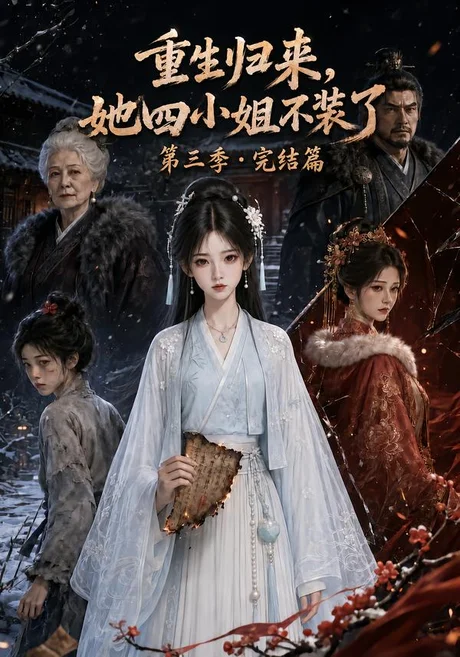 《重生归来，她四小姐不装了第三季完结篇（180集）（夸克网盘）》短剧封面