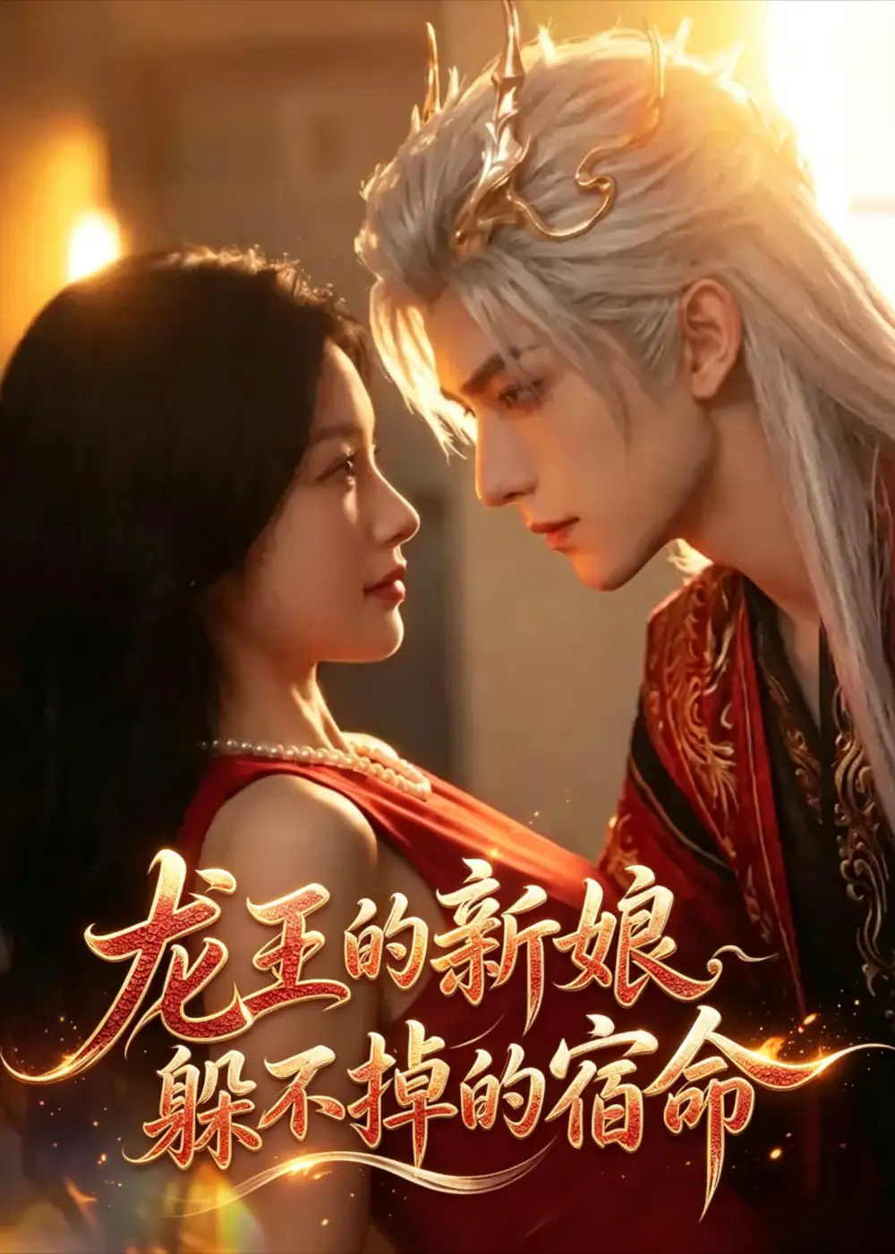 《龙王的新娘，躲不掉的宿命（60集）AI短剧 (2026)》短剧封面