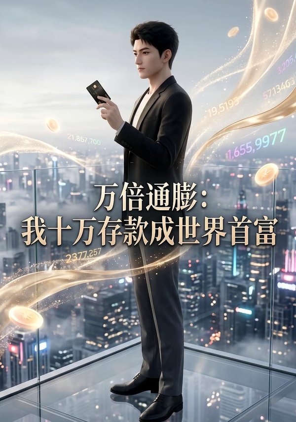 《万倍通膨：我十万存款成世界首富（27集）Ai短剧（百度网盘）》短剧封面