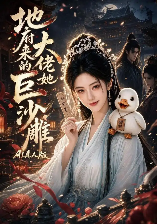 《地府来的大佬她巨沙雕AI真人版（70集）（夸克网盘）》短剧封面