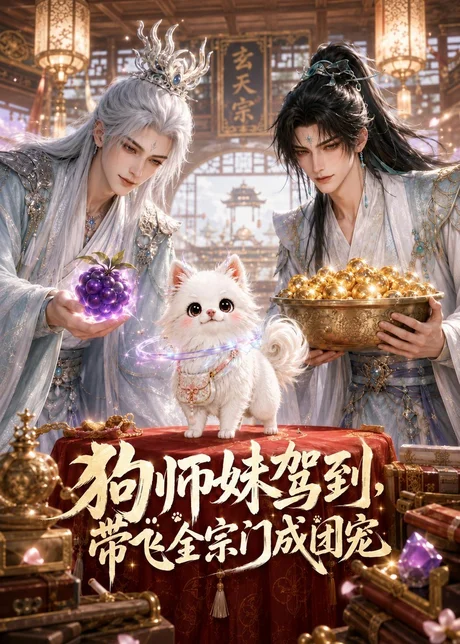 《狗师妹驾到，带飞全宗门成团宠（76集）（百度网盘）》短剧封面