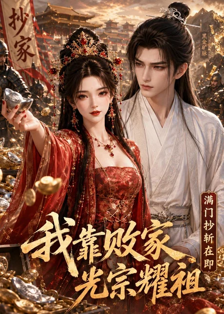 《满门抄斩在即，我靠败家光宗耀祖（75集）（百度网盘）》短剧封面