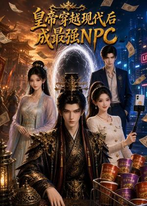 《皇帝穿越现代后成最强NPC（55集）（夸克网盘）》短剧封面