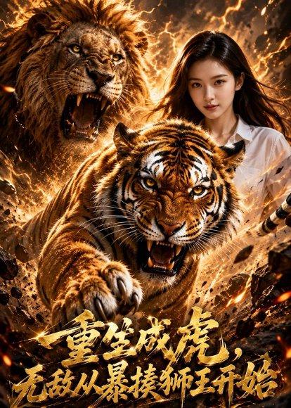 重生成虎，无敌从暴揍狮王开始（80集）AI短剧（百度网盘）封面