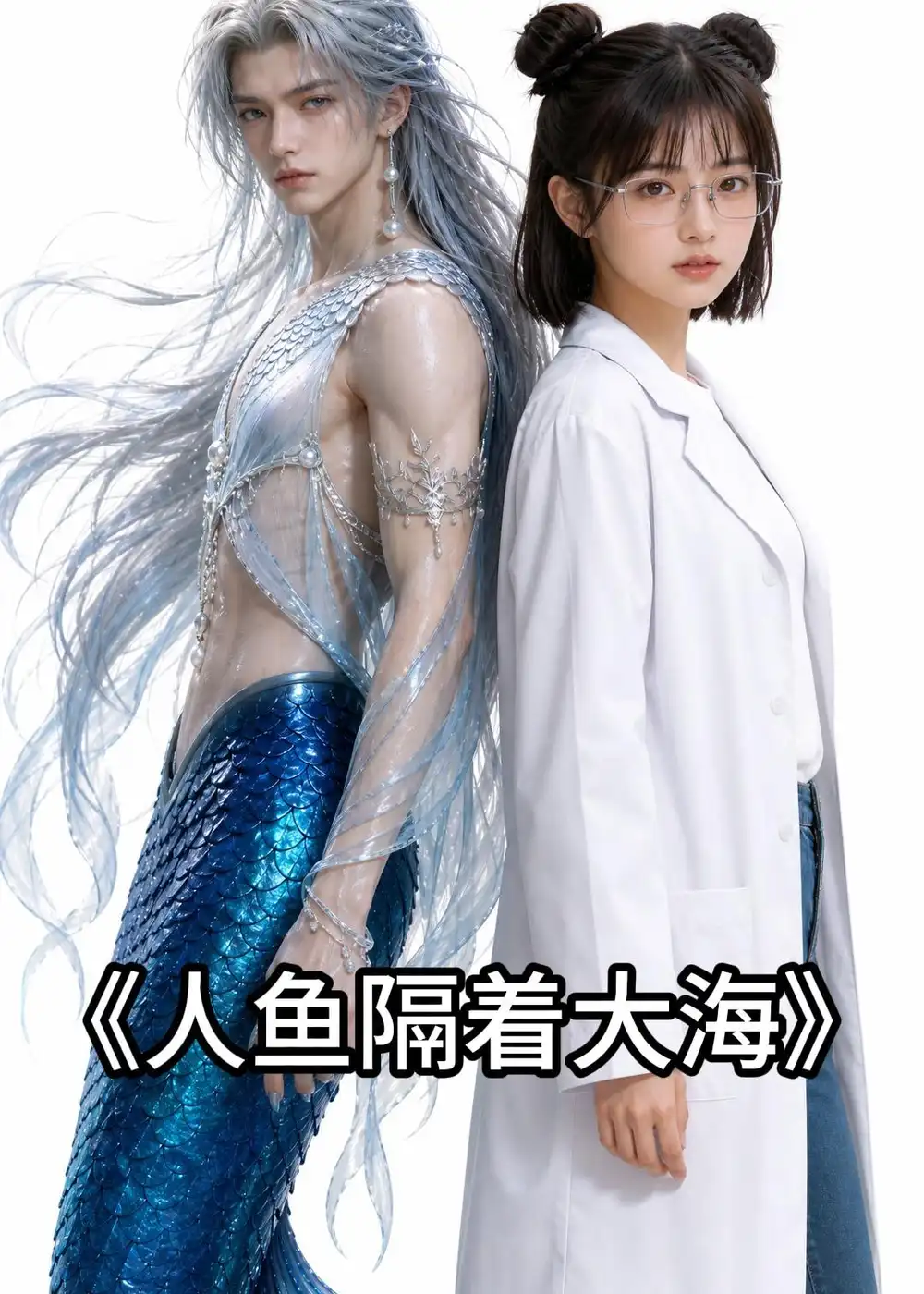 《人鱼隔着大海（30集）（夸克网盘）》短剧封面