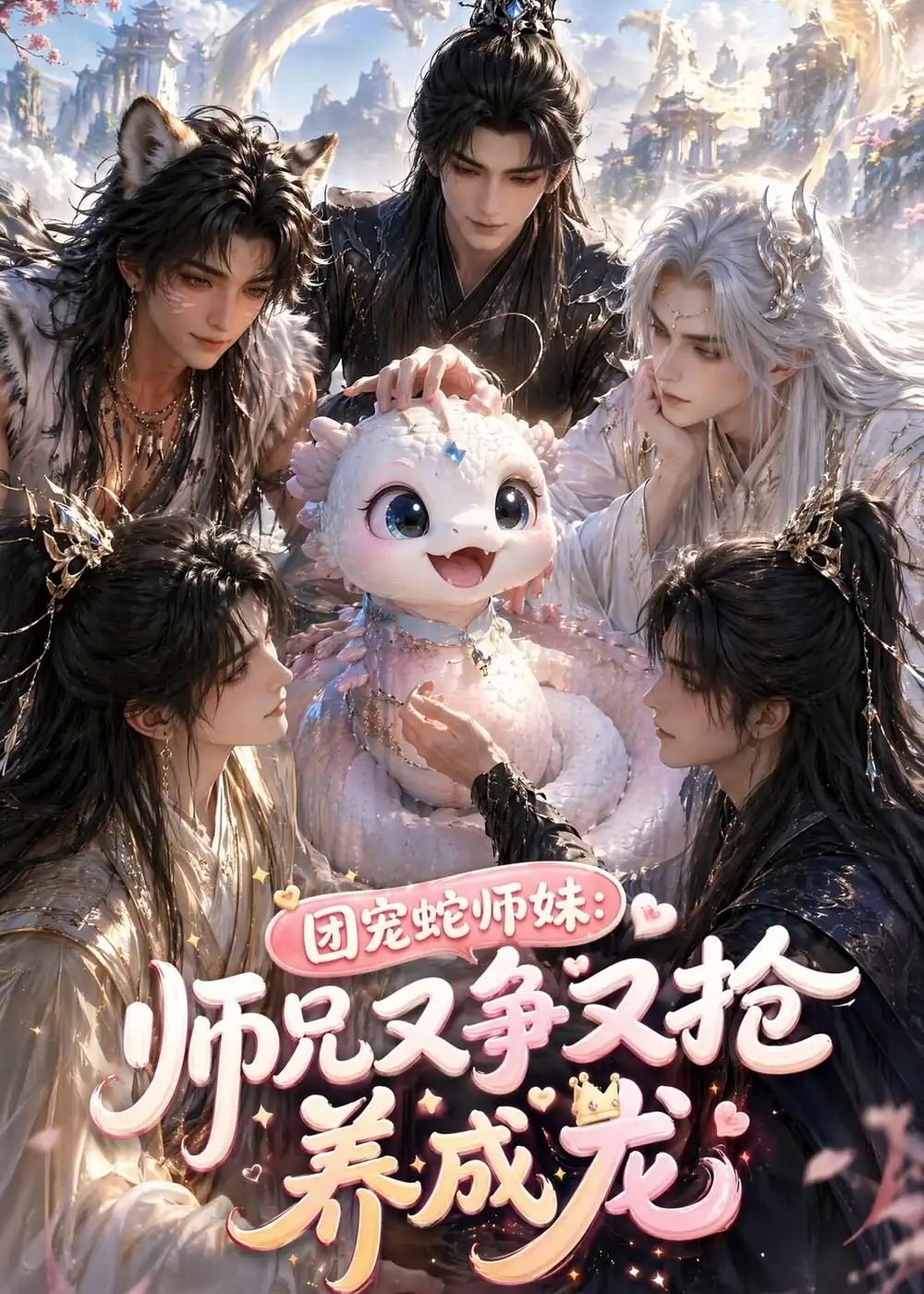 《团宠蛇师妹:师兄又争又抢养成龙(75集)(夸克网盘)》短剧封面