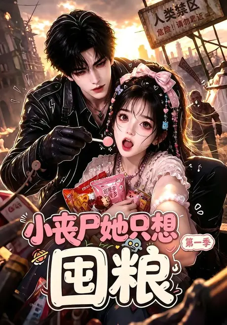 《小丧尸她只想囤粮第一季（80集）（夸克网盘）》短剧封面