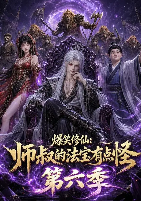 《爆笑修仙：师叔的法宝有点怪第六季（116集）AI短剧 (2026)》短剧封面