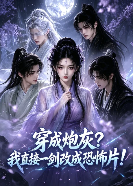 《穿成炮灰?我直接一剑改成恐怖片!(3集)AI短剧 (2026)》短剧封面