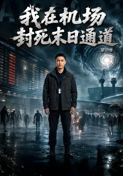 《我在机场封死末日通道第一季（30集）（夸克网盘）》短剧封面