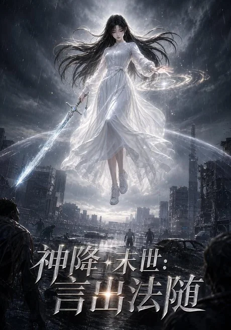 《神降末世：言出法随（100集）（百度网盘）》短剧封面