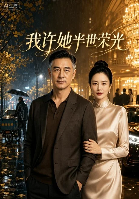 《我许她半世荣光(121集)AI短剧(夸克网盘)》短剧封面