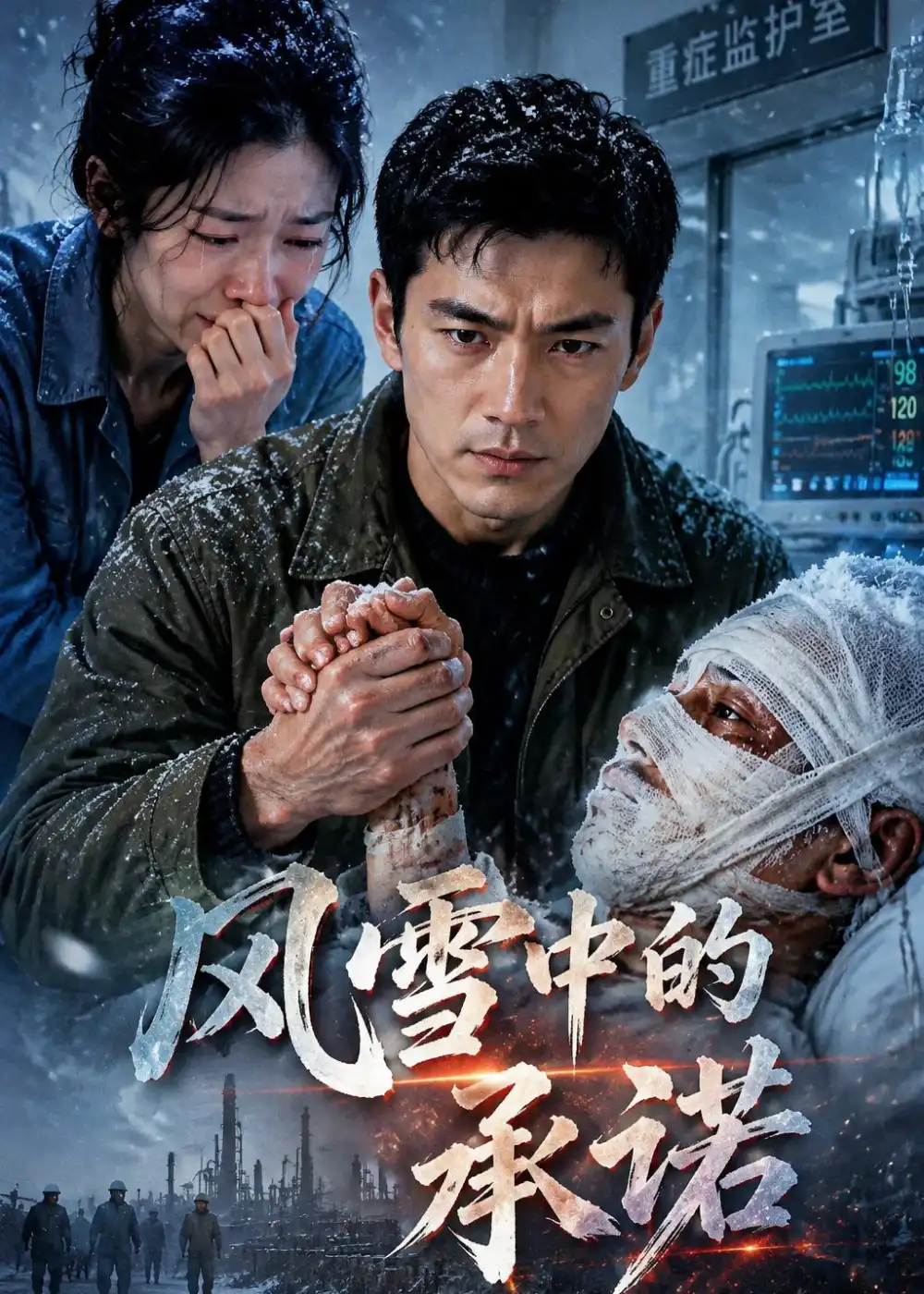 《风雪中的承诺（94集）AI短剧（夸克网盘）》短剧封面