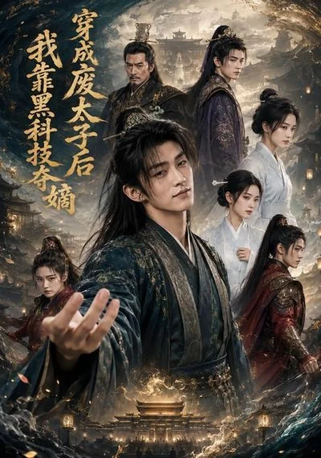 《穿成废太子后我靠黑科技夺嫡（78集）AI短剧（百度网盘）》短剧封面