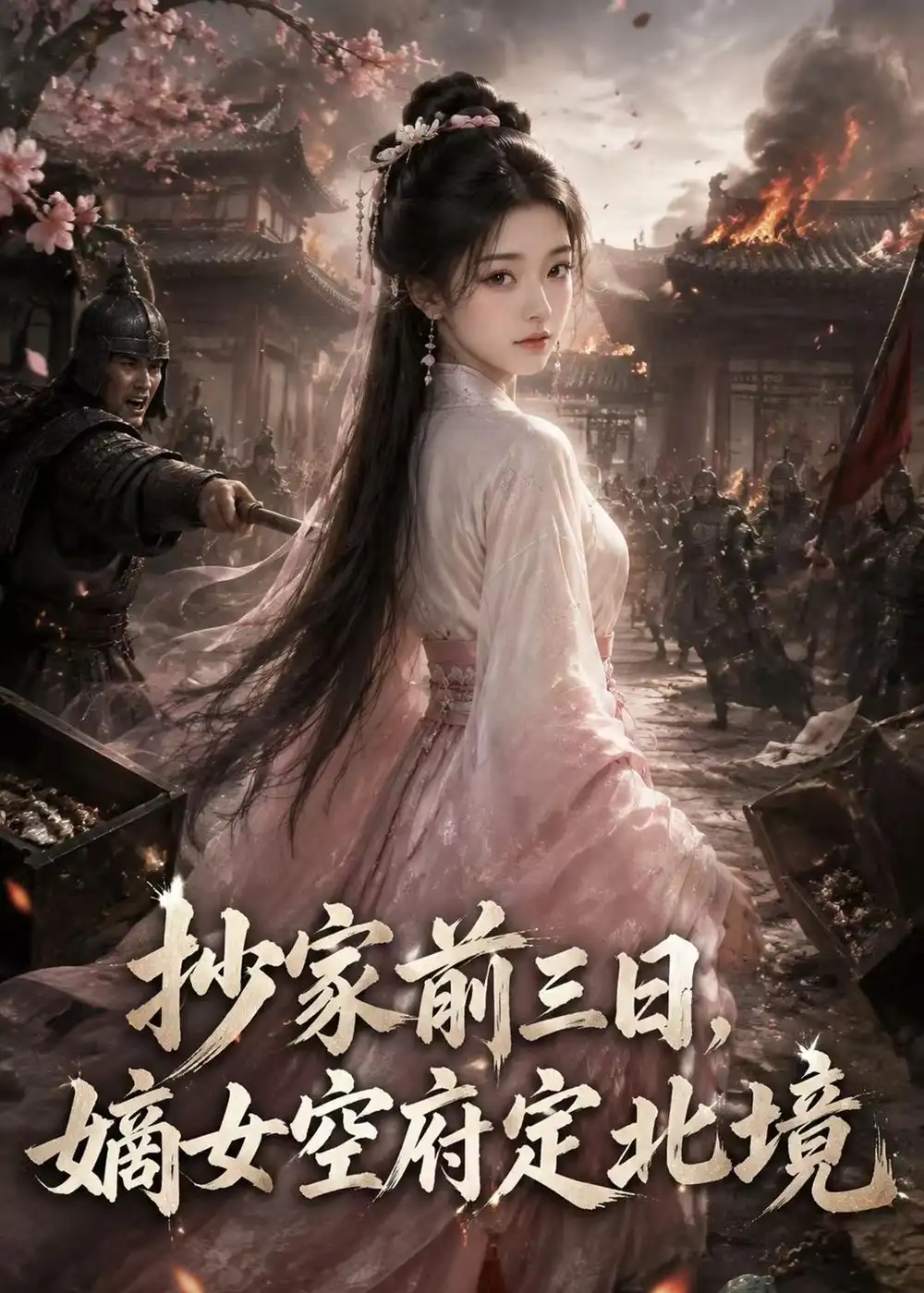 《抄家前三日，嫡女空府定北境（62集）AI短剧 (2026)》短剧封面