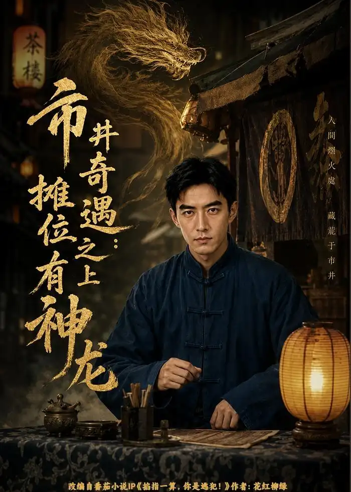 《市井奇遇：摊位之上有神龙（60集）AI短剧（夸克网盘）》短剧封面