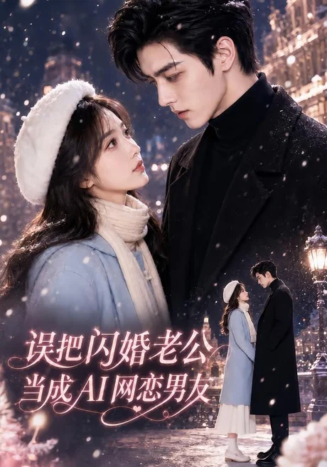 《误把闪婚老公当成AI网恋男友（118集）（夸克网盘）》短剧封面