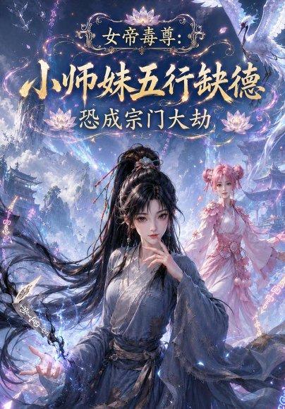 《女帝毒尊：小师妹五行缺德恐成宗门大劫》短剧封面