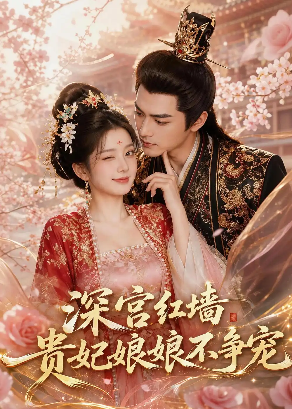 《深宫红墙：贵妃娘娘不争宠（51集）AI短剧 (2026)》短剧封面