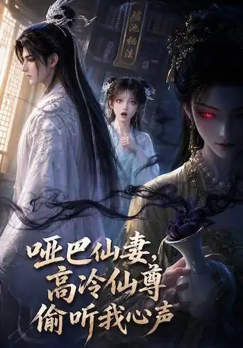 《哑巴仙妻，高冷仙尊偷听我心声（40集）（夸克网盘）》短剧封面