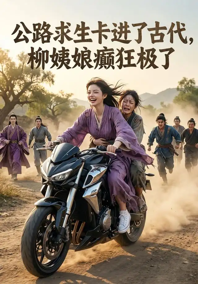 《公路求生卡进了古代，柳姨娘癫狂极了（99集）（夸克网盘）》短剧封面