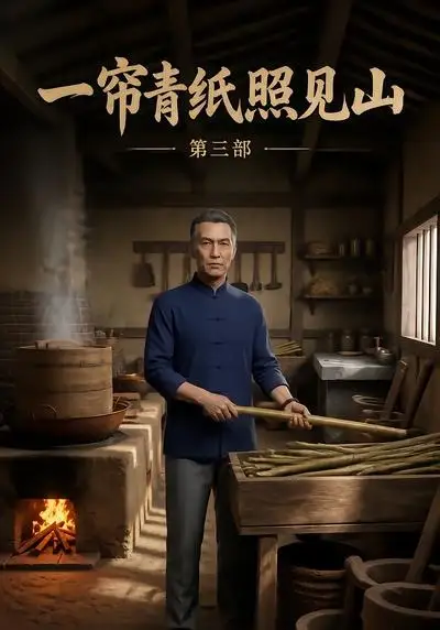 《一帘青纸照见山第三部(21集)AI短剧 (2026)》短剧封面