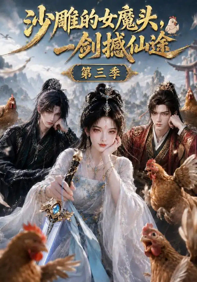 《沙雕的女魔头，一剑撼仙途第三季（72集）（夸克网盘）》短剧封面