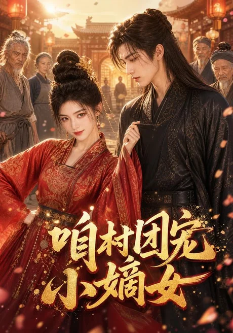 《咱村团宠小嫡女（87集）AI短剧（夸克网盘）》短剧封面