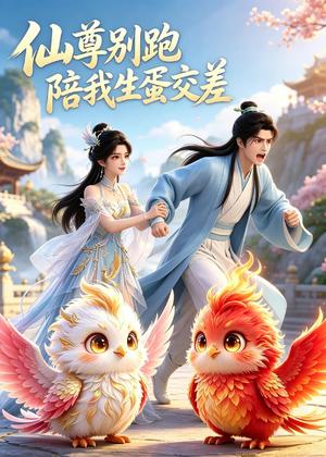 《仙尊别跑，陪我生蛋交差（19集）（夸克网盘）》短剧封面