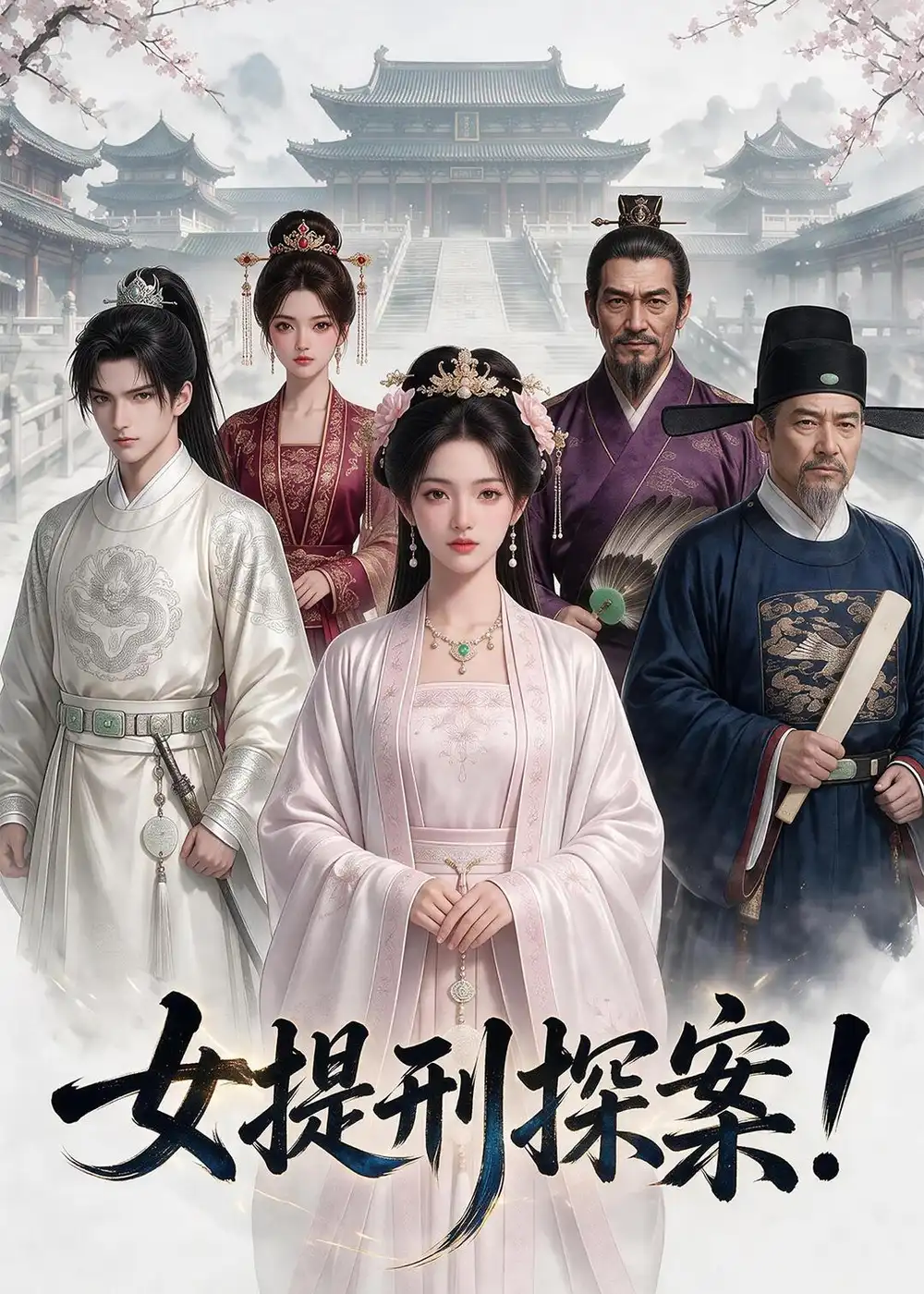《女提刑探案！（60集）AI短剧（夸克网盘）》短剧封面