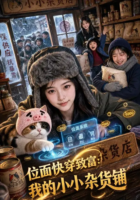《位面快穿致富：我的小小杂货铺（184集）AI短剧（百度网盘）》短剧封面