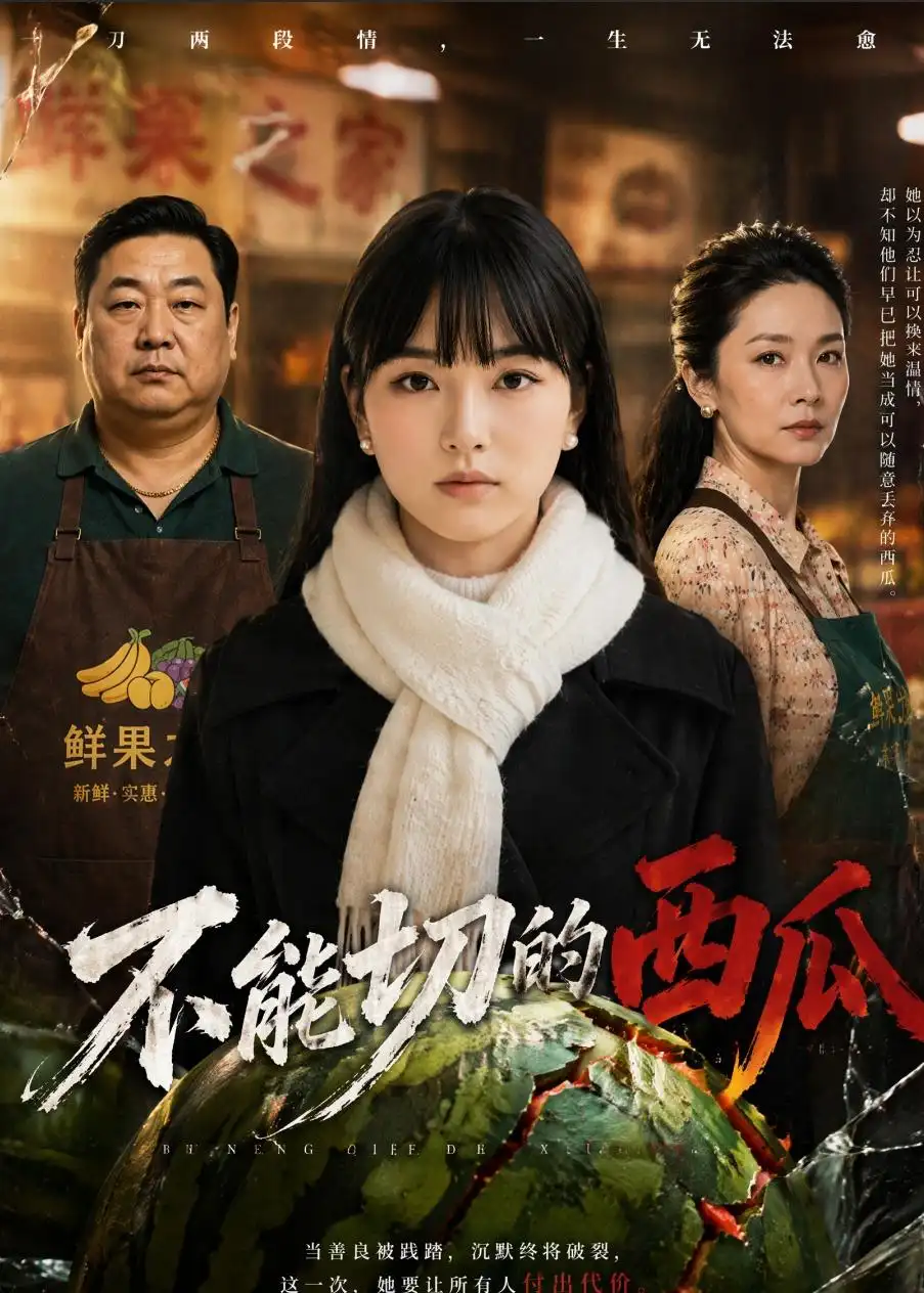 《不能切的西瓜（47集）AI短剧（夸克网盘）》短剧封面