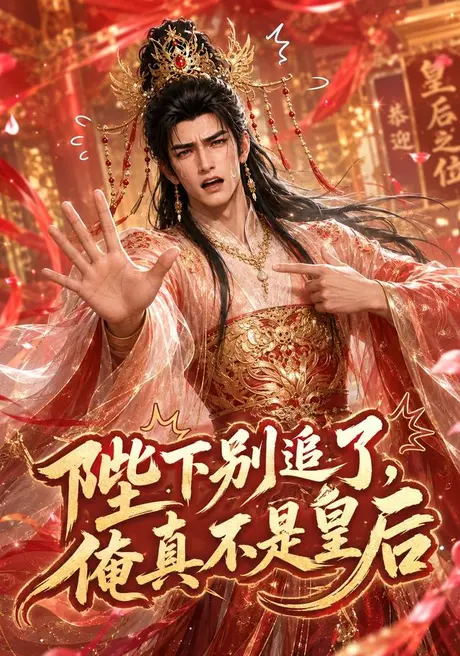 《陛下别追了，俺真不是皇后（50集）（夸克网盘）》短剧封面