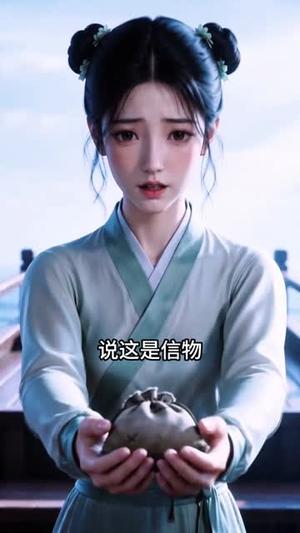 《晚心花落》短剧封面