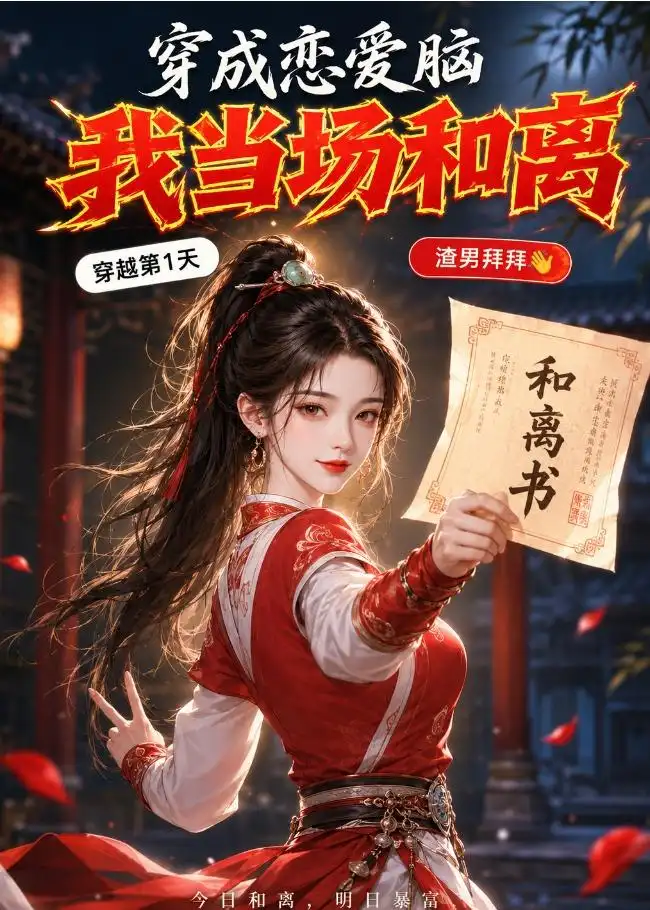 《穿成恋爱脑我当场和离（41集）（夸克网盘）》短剧封面