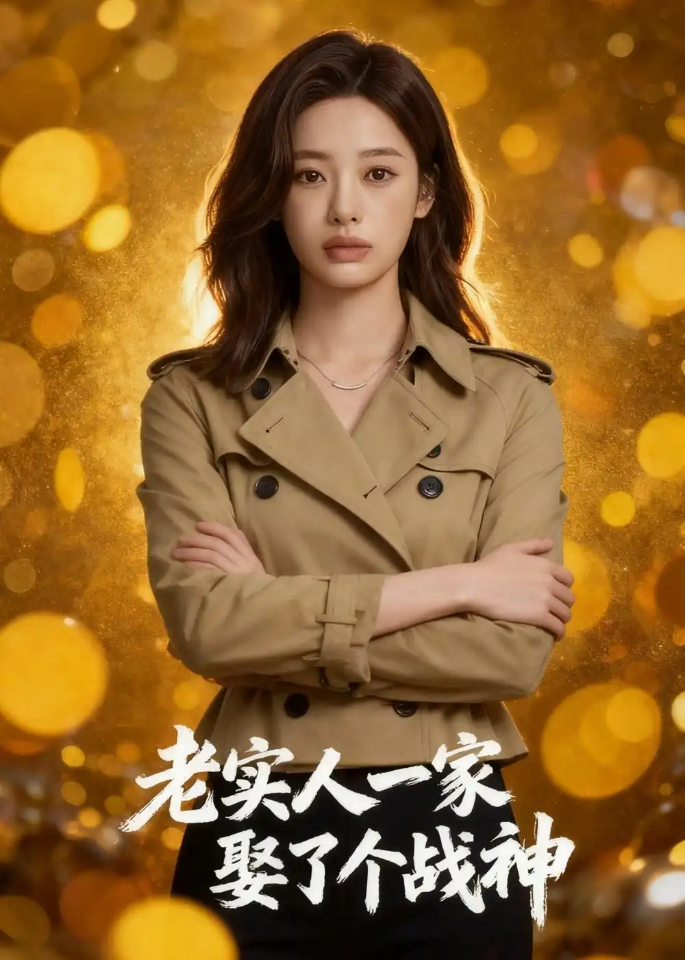 《老实人一家娶了个战神（51集）》短剧封面