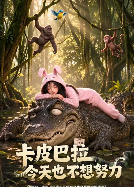 《卡皮巴拉今天也不想努力（60集）（百度网盘）》短剧封面