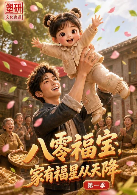 《八零福宝，家有福星从天降第一季（400集）（夸克网盘）》短剧封面