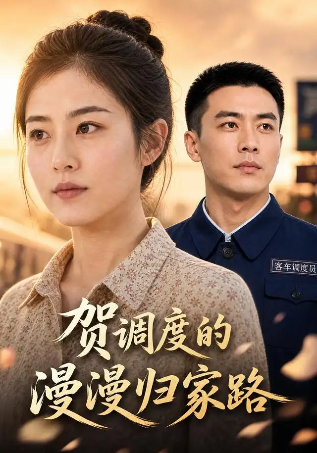 《贺调度的漫漫归家路(57集)AI短剧(夸克网盘)》短剧封面
