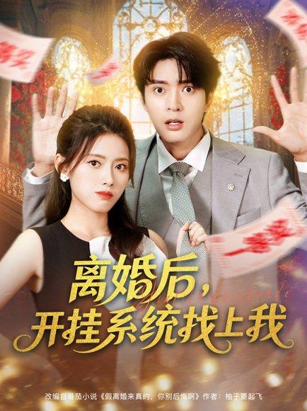 离婚后，开挂系统找上我 (74集) 何子杰&彭娜莎（百度网盘）封面图 - 都市逆袭短剧